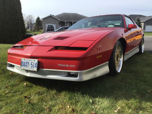 1985 Pontiac Trans Am CLOTH