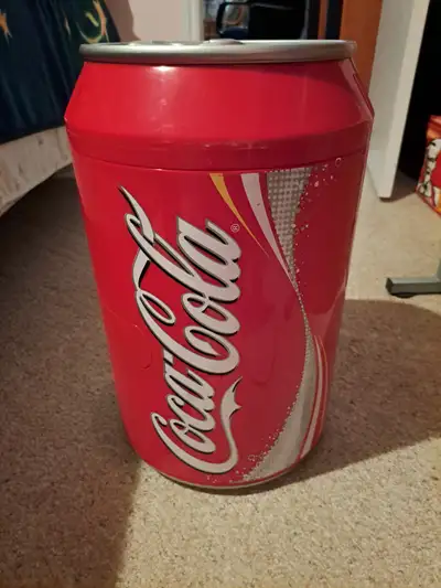 COCA-COLA COLLECTIBLES,  2 MINI FRIDGES, AND  COOKIE JAR, View more