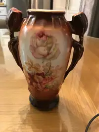 Antique vase, Royal Bruxonia from Austria vase.   Hand painted