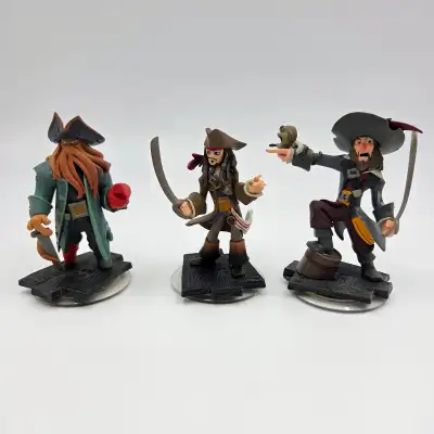 Disney Infinity Figure Captain Jack Sparrow Barbosa Davy Jones P, View more