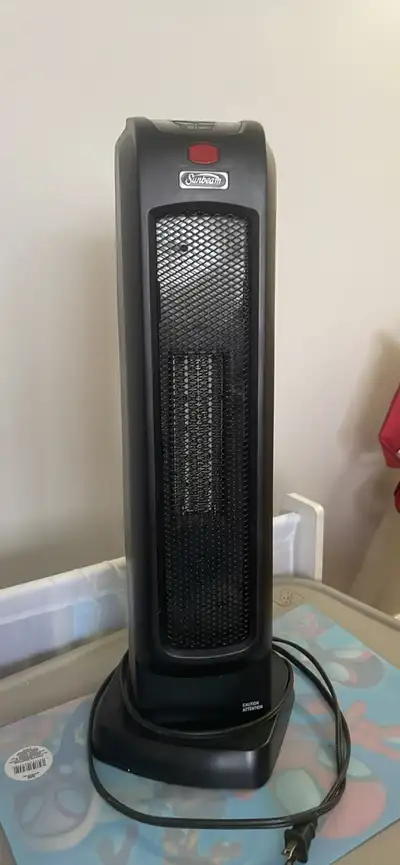 Sunbeam Digital Tower Heater – 1500W Oscillating Ceramic Space H, View more