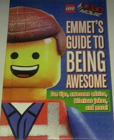 The Lego Movie Emmet's Guide to Being Awesome Hard Cover Book, View more