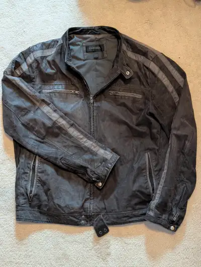 Danier Pig Leather Biker Jacket, View more