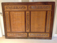 Asian Exotic Wood Carving