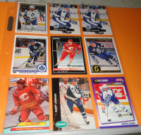 Gary Leeman Toronto Maple Leafs Calgary Flames 9 Cards