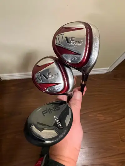 Golf clubs Fairway wood 3 & 5, Hybrid 5 for sale, View more