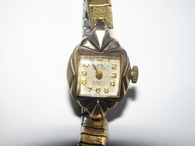 Vintage Old 21 Jewels Incabloc Swiss Winding Ladies Watch Works in Arts & Collectibles in Saint John - Image 2