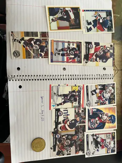 Winnipeg Jets Hockey Card Lot , View more