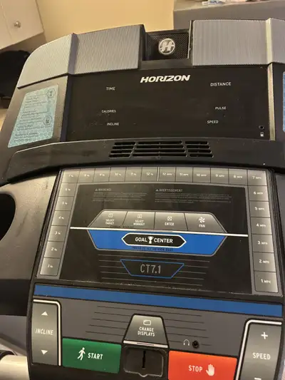 Treadmill Horizon 7.1, View more