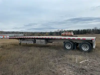 2019 Fontaine 48' revolution all aluminum Tandem axle flat deck One owner since new Only used for 6...