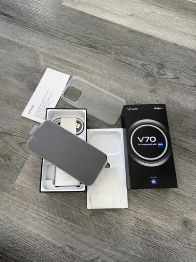 Brand-new Grey Vivo V70 12GB/512GB - Case, View more