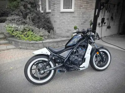 Purchased new from Honda in 2021. Customized by Honda dealer prior to pickup with Diablo body parts...