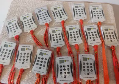 Turning Technologies RCRF-03 RF LCD Response Cards, View more