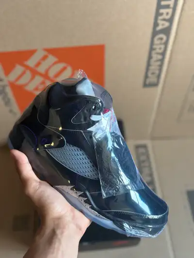 Jordan 5 Metallic Black Deadstock, View more