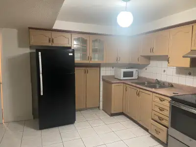 two bedroom legal basement for rent