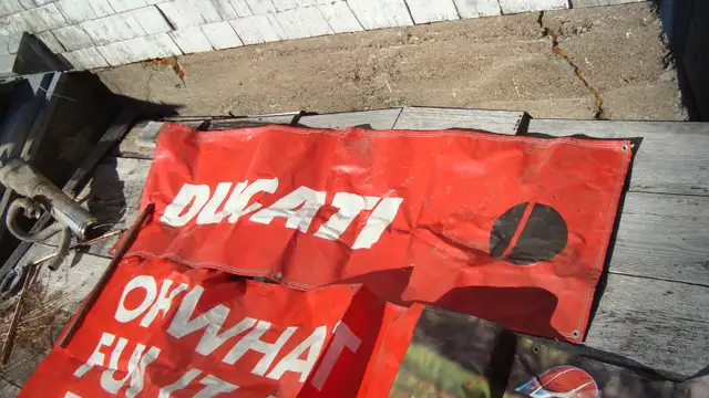 circa 2002 ducati banner new in package in Other in Saint John - Image 3
