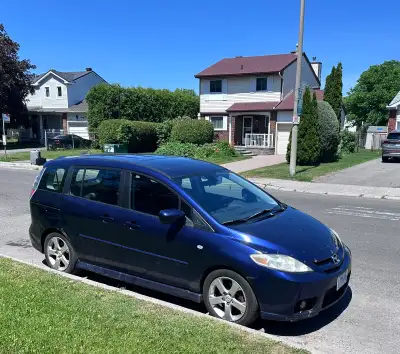 Mazda 5 runs very well Engine in good condition New battery from Costco - May Tires with rims for su...