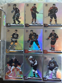 2002/03 McDonald’s Prism Platinum hockey cards 