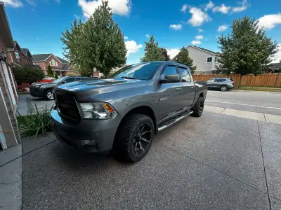 2010 Ram 1500 Sport 4x4 gas 282,000km Clean record. Truck does have few dents however truck runs wel...