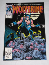 Marvel Comics Wolverine#1 1st series! comic book