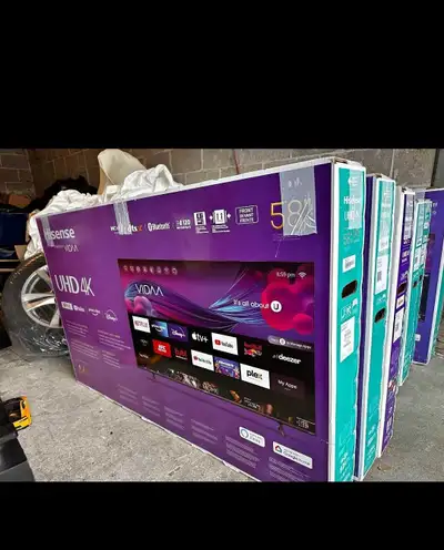 Hisense 58" UHD 4K TV, View more