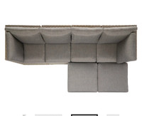 CANVAS PATIO L SECTIONAL BRAND NEW
