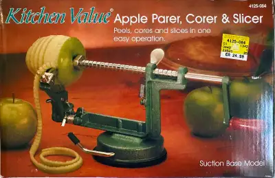 Apple Parer (Peeler), Corer Slicer with Suction Base, View more