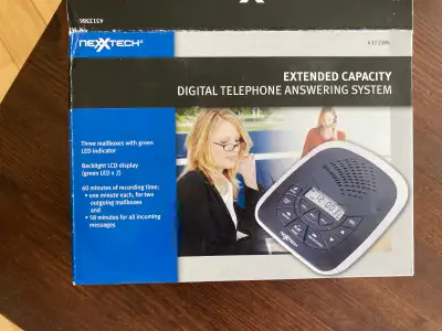 Nexxtech Telephone Answering System- New, View more