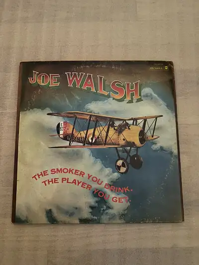 1973 Joe Walsh – The Smoker You Drink, The Player You Get ABC/Dunhill Records – DSX 50140, Cover: VG...