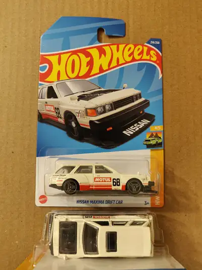 New Hot Wheels Motul Nissan Maxima Wagon Drift 1:64 diecast car, View more