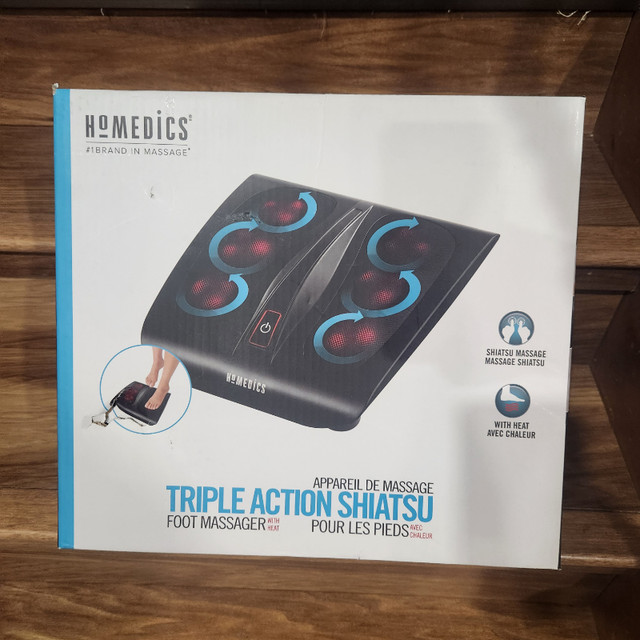 Foot Massager with Heat HoMedics Gentle Touch in Health & Special Needs in Kitchener / Waterloo - Image 4