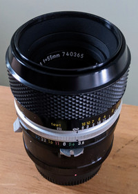Vintage Nikon Nikkor Micro 55mm F3.5mm lens $125