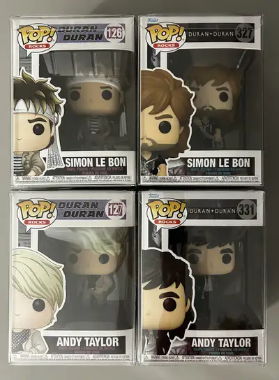 funko pop rocks Duran Duran Simon Lebon Andy Taylor, View more