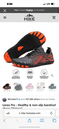 Hike footwear (Athletic shoes)
