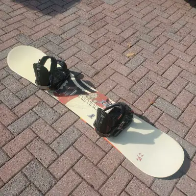 158cm K2 Snowboard with K2 Bindings, View more