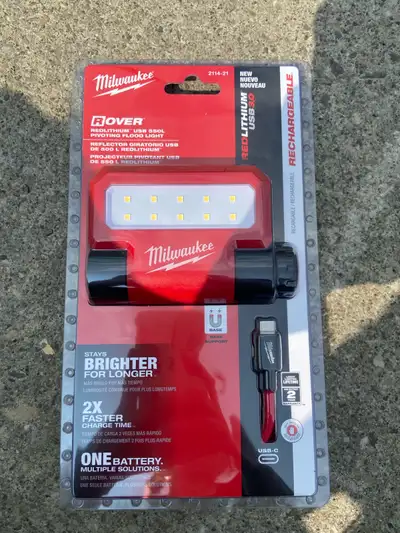 Rover Redlithium Pivoting Flood Light, View more