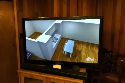 50" plasma tv 1080p with 3D Early "smart tv" has LAN hookup, or i can include a firestick. Has hdmi...