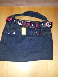 geniune blue jean denim purses for sale