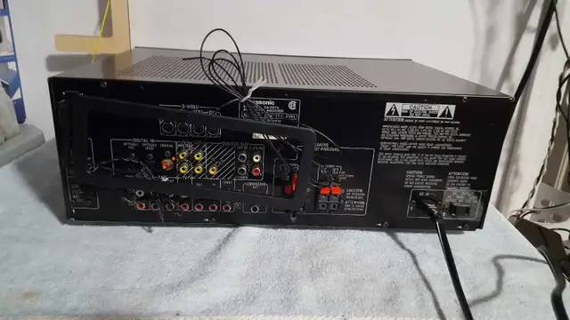 Panasonic power amp receiver  in Stereo Systems & Home Theatre in Red Deer - Image 6