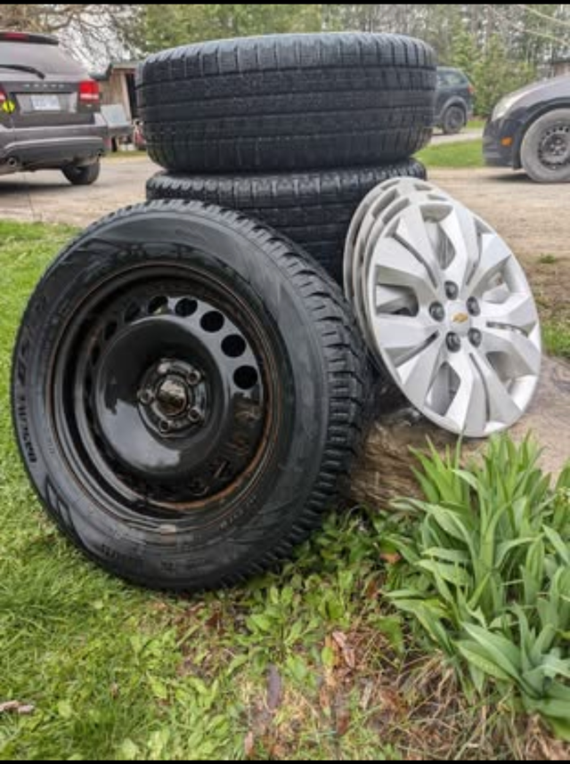 Winter tires on factory Chevrolet 5bolt rims in Tires & Rims in Peterborough - Image 4