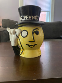 Ceramic Mr. Peanut Jar