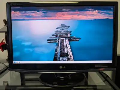 **Yes, it is available** My dad upsized his monitor to make it easier on his vision. This was his da...