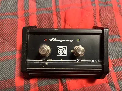 Ampeg AFP-2 Footswitch, View more