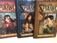 The Spiderwick Chronicles -3 books. Scholastic youth hard cover