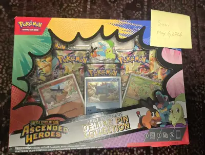 NEW Pokemon Ascended heroes Deluxe Pin Collection, View more