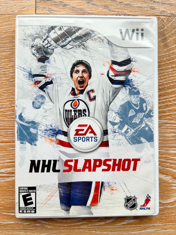Wii NHL Slapshot Hockey Game and Stick in Nintendo Wii in City of Toronto - Image 2