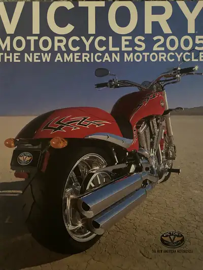 2005 Victory Motorcycles Original 42 Pg Dealer Brochure, View more