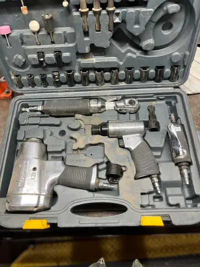 Air impact, ratchet, die grinder, air chisel, sockets, View more