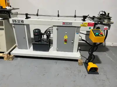 SFB 32 NC hydraulic mandrel bender with NC controller Ø32 x3mm (Ø1 1/4" x 1/8" ) Comes with 2 sets 1...