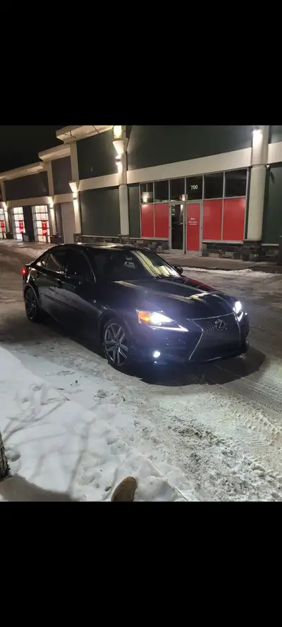 For sale 2014 Lexus is250 F sport AWD Active status Alberta registered Still daily driven car drives...